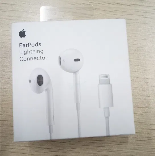 Vendita all'ingrosso per auricolari Apple Earpods 7 Gen con connettore luminoso per auricolari cablati